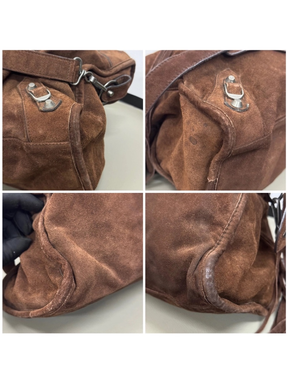 Balenciaga Suede City Bag - Picture 3 of 5